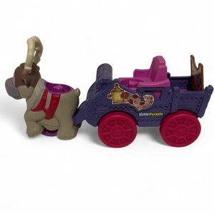 Fisher Price Little People Disney Frozen Sven Reindeer Kristoffs Sleigh Vehicle